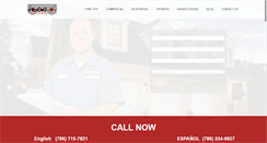 Desktop Screenshot of dimarkgaragedoors.com